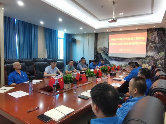 IM电竞集团党委巡察组赴博白、汕头公司召开巡察情况反馈会